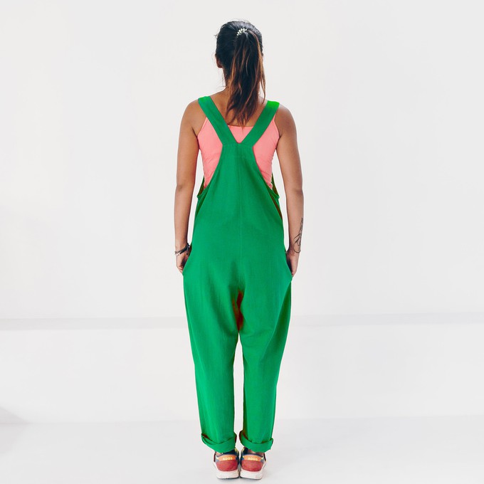 Pantsuit - recycled cotton - greenº from The Driftwood Tales