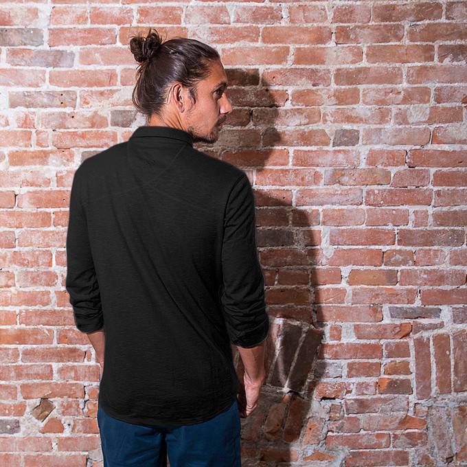 Shirt - Organic cotton - black from The Driftwood Tales