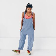 Trouser suit-recycled cotton-gray via The Driftwood Tales
