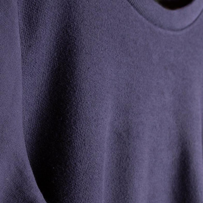 Sweatshirt Inside Out - Recycled Organic Cotton - Navy Blueº from The Driftwood Tales