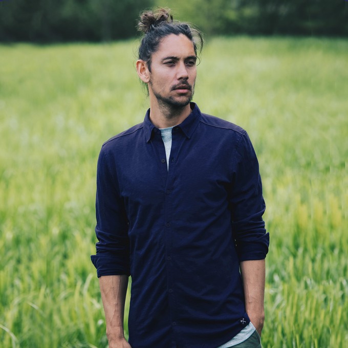 Shirt - Organic cotton - navy blue from The Driftwood Tales