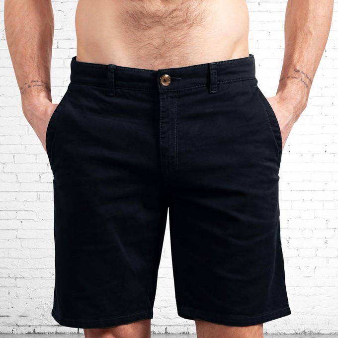 SHORT - organic cotton + 3% elastane - BLACK from The Driftwood Tales