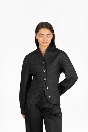 THE BLISS BLOUSE BLACK from THE LAUNCH