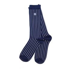 Bamboo Navy stripes via Three Brothers