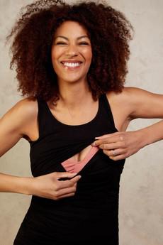 Peek-a-Boob Nursing Vest via Tilbea London