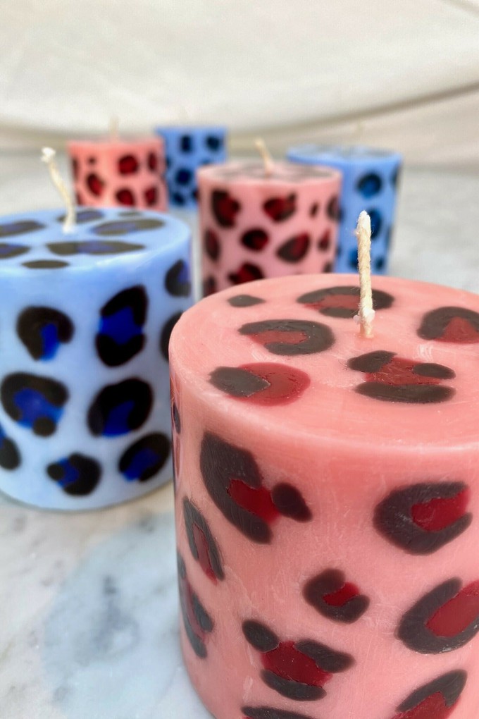 Tilbea Leopard Print Candle from Tilbea London