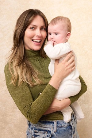Nina Sparkly Nursing Top from Tilbea London