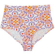 Mediterranean Supima Cotton Hi-Waist Panty via TIZZ & TONIC