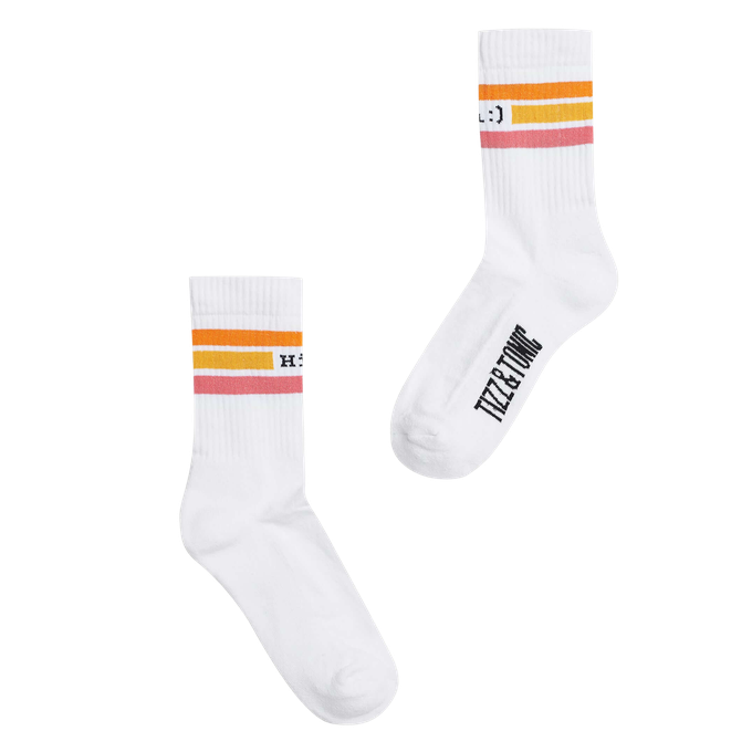 HI Unisex Tennis Socks from TIZZ & TONIC