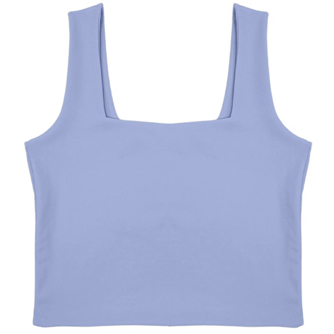 Lavender Supima Cotton Reversible Tank Top from TIZZ & TONIC