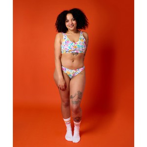 Wildflower Organic Cotton Soft Bra from TIZZ & TONIC