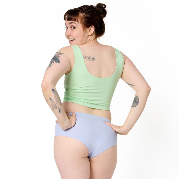 Lavender Organic Cotton Hipster Panty from TIZZ & TONIC
