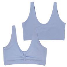 Lavender Organic Cotton Soft Bra via TIZZ & TONIC