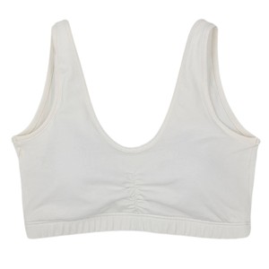 White Organic Cotton Padded Soft Bra from TIZZ & TONIC