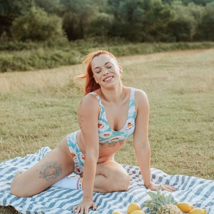 Blossom Organic Cotton Cheeky Panty from TIZZ & TONIC