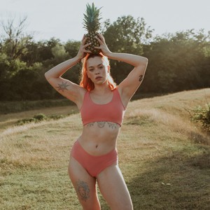 Desert Rose Organic Cotton Hipster Panty from TIZZ & TONIC