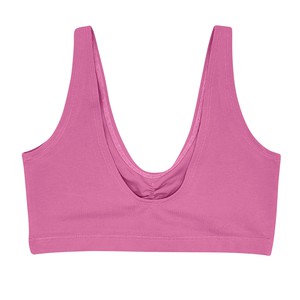 Bubblegum Organic Cotton Soft Bra from TIZZ & TONIC