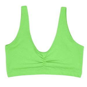 Electric Pistachio Organic Cotton Soft Bra from TIZZ & TONIC
