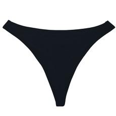 Midnight Black Micromodal Tanga Panty via TIZZ & TONIC