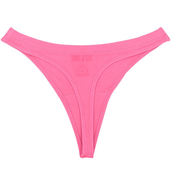 Bubblegum Micromodal Tanga Panty from TIZZ & TONIC