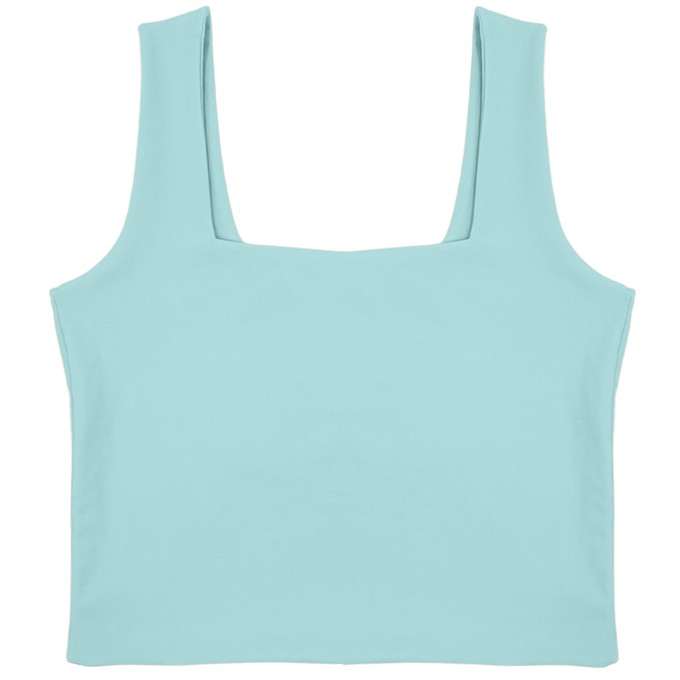 Baby Blue Supima Cotton Reversible Tank Top from TIZZ & TONIC