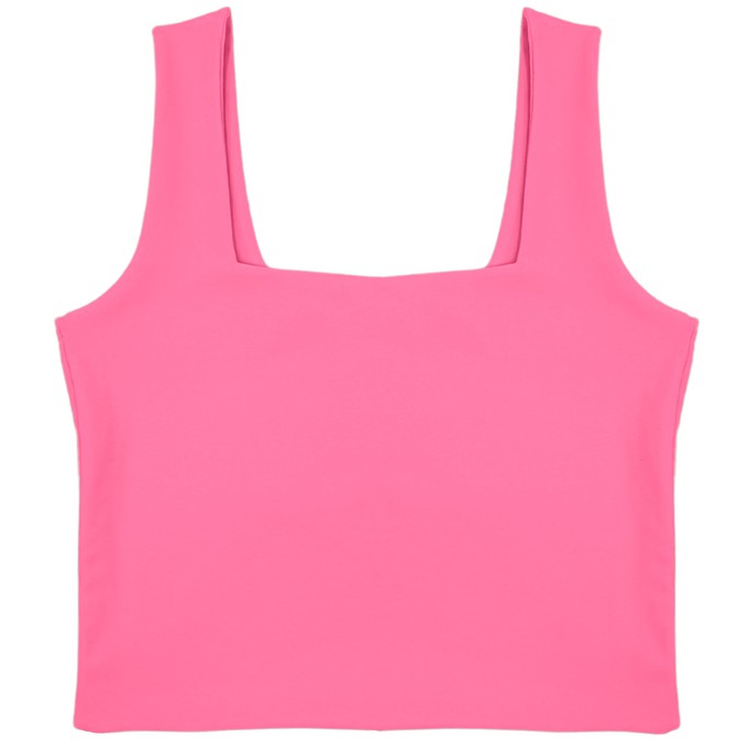 Bubblegum Supima Cotton Reversible Tank Top from TIZZ & TONIC