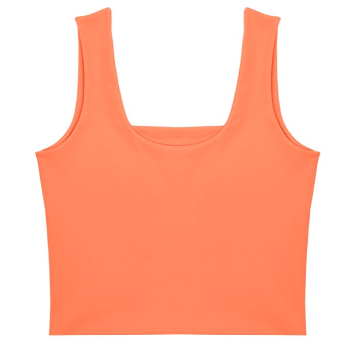 Apricot Supima Cotton Reversible Tank Top from TIZZ & TONIC