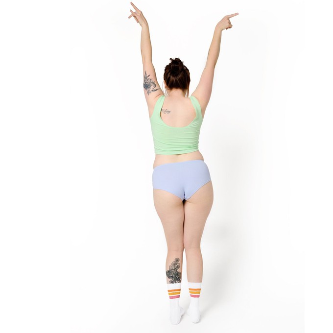 Lavender Organic Cotton Hipster Panty from TIZZ & TONIC
