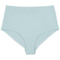 Baby Blue Supima Cotton Hi-Waist Panty via TIZZ & TONIC