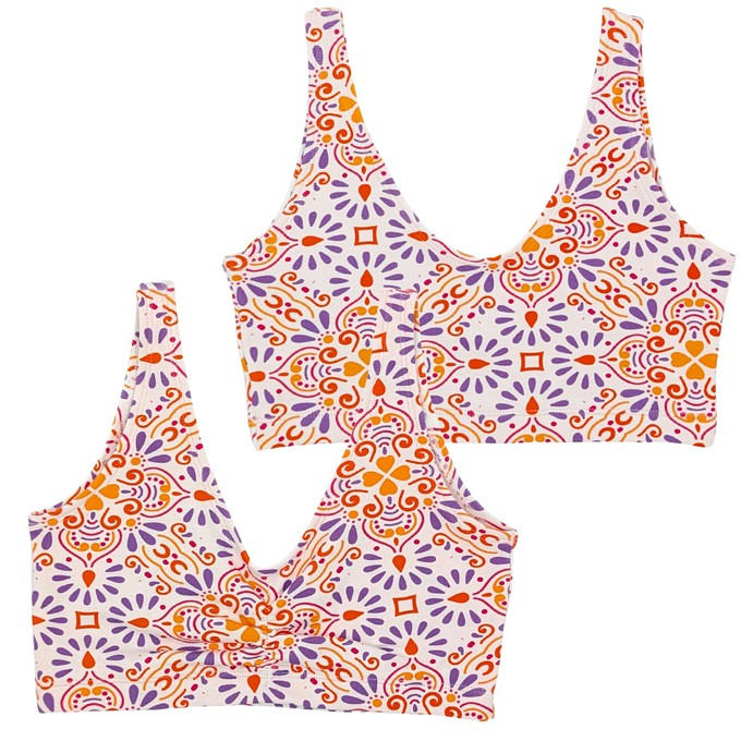 Mediterranean Supima Cotton Soft Bra from TIZZ & TONIC