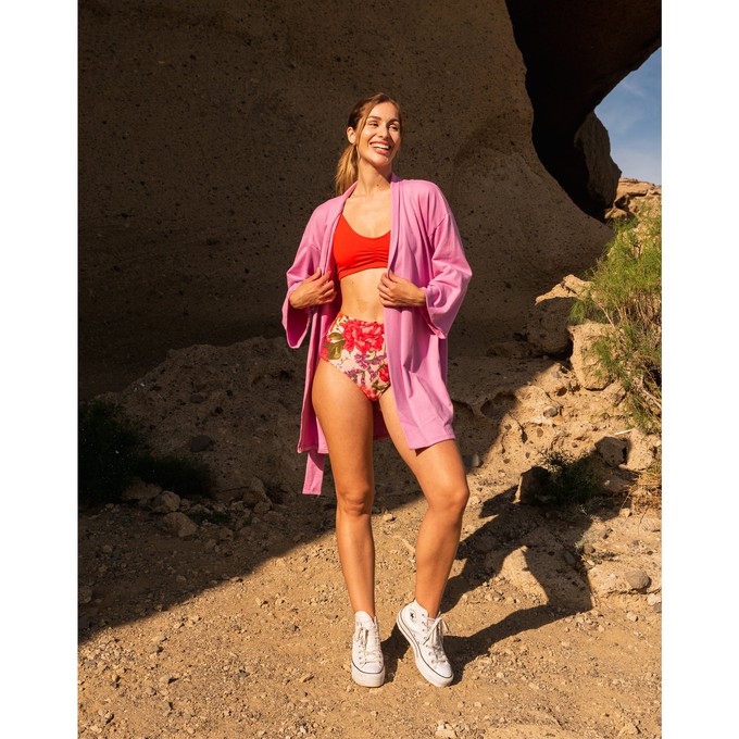 Tulip Organic Cotton Lazy Livin' Robe from TIZZ & TONIC