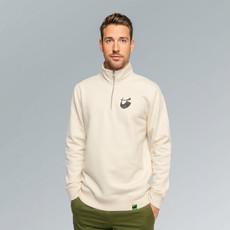 The Quarter Zip Sweatshirt: PURE via Treehopper