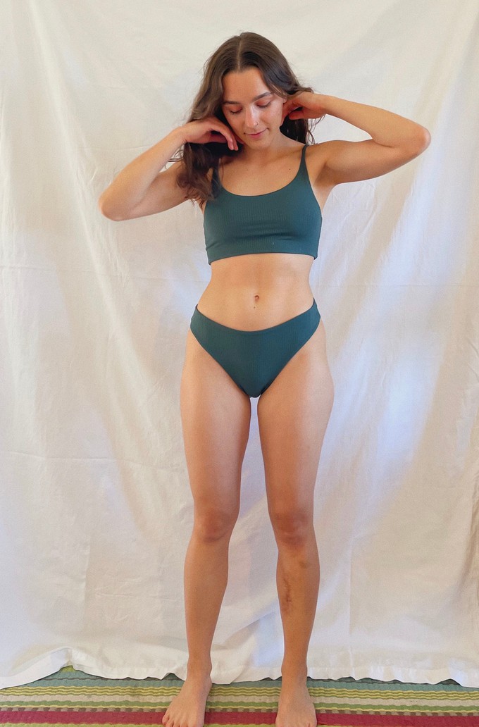 Forrest Crop Bralette from Troo