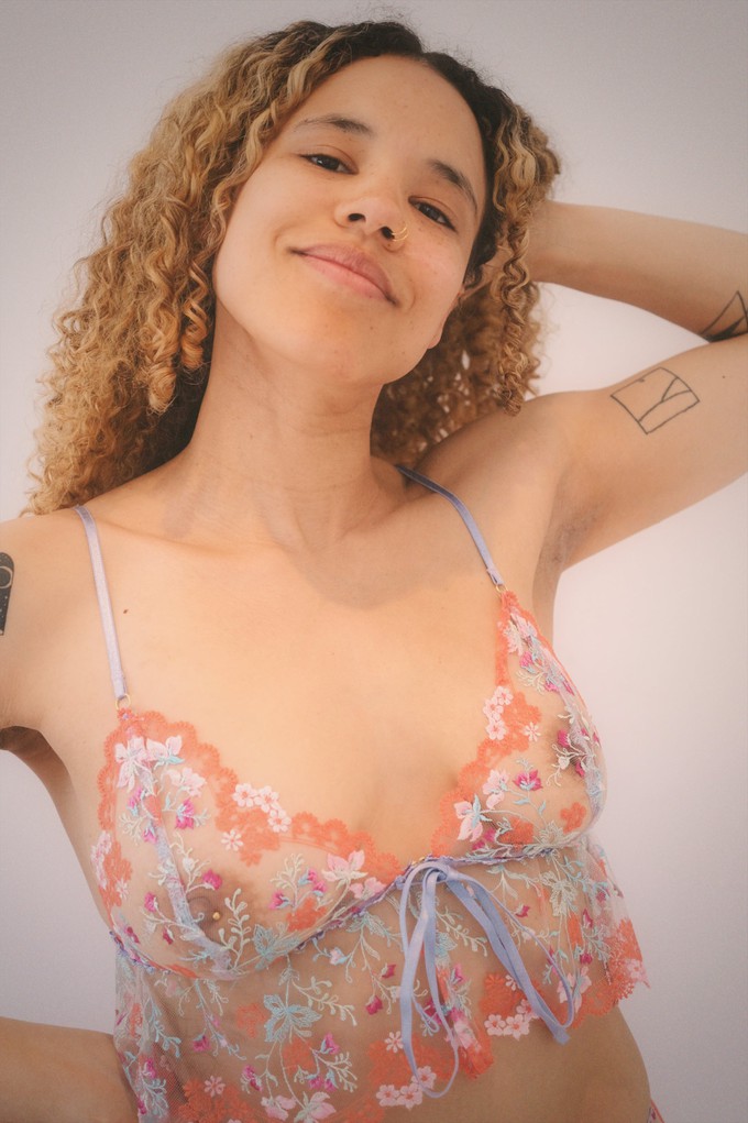 Hazel Frill Bralette from Troo