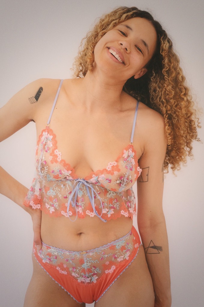 Hazel Frill Bralette from Troo
