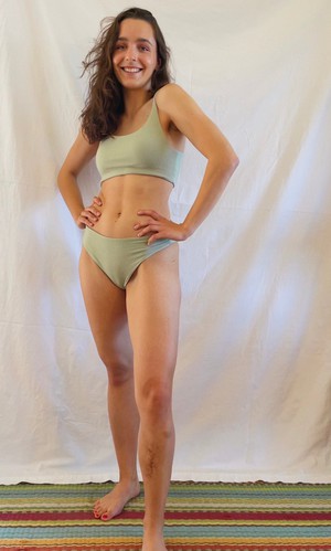 Mint High Waist Thong from Troo