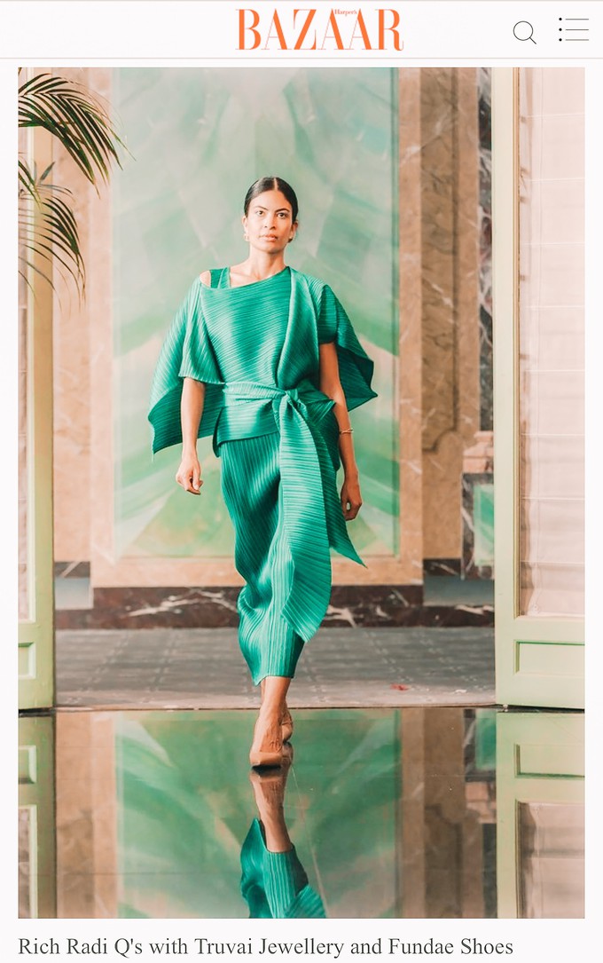 willa earrings from TRUVAI jewellery