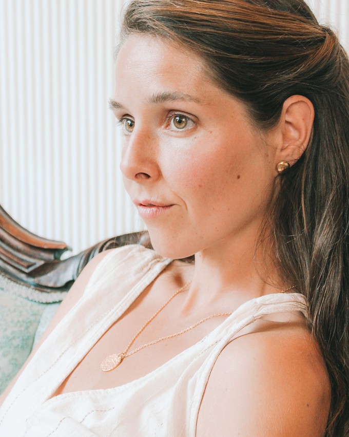 mini irma earrings from TRUVAI jewellery