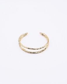 goldie double cuff bracelet via TRUVAI jewellery
