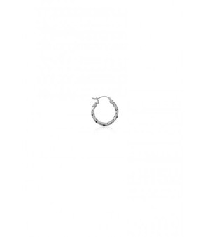 T.I.T.S. Twist Hoop Klein Oorring Zilver from UP TO DO GOOD