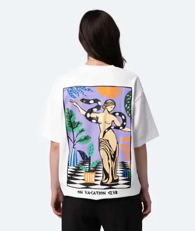 On Vacation Goddess T- Shirt Wit from UP TO DO GOOD