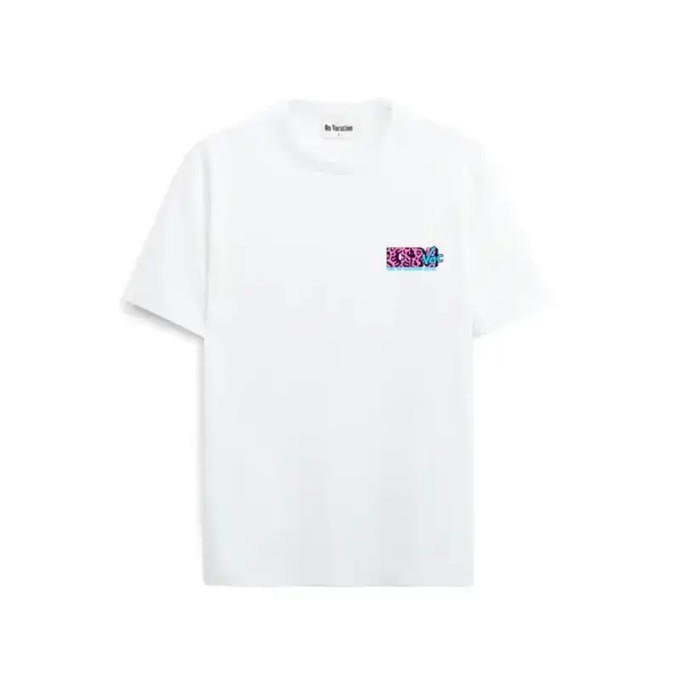 On Vacation Never Enough T-shirt Wit from UP TO DO GOOD