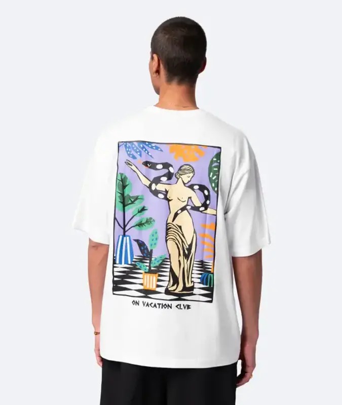 On Vacation Goddess T- Shirt Wit from UP TO DO GOOD