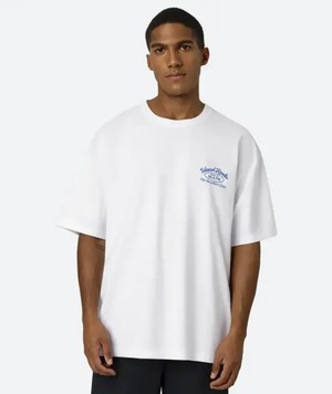 On Vacation Island Radio T-Shirt Wit from UP TO DO GOOD