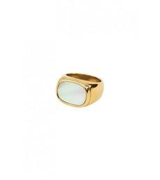 T.I.T.S. Mother of Pearl Ring Goud from UP TO DO GOOD