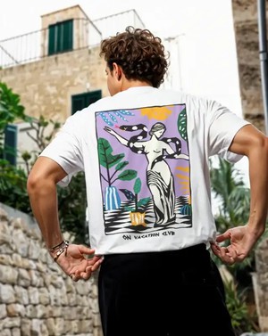 On Vacation Goddess T- Shirt Wit from UP TO DO GOOD
