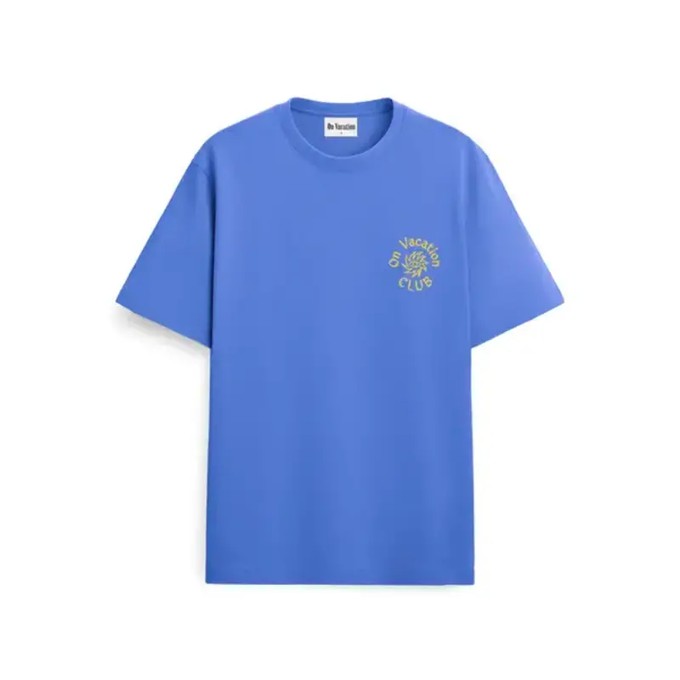 On Vacation Cruise T-shirt Blauw from UP TO DO GOOD