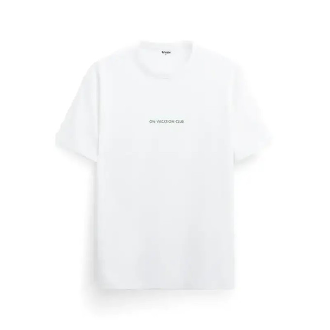 On Vacation Bubbly Good Times T-shirt Wit from UP TO DO GOOD