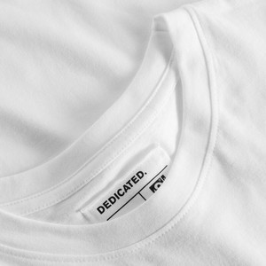 Dedicated T-shirt Stockholm Doing my Best White from UP TO DO GOOD