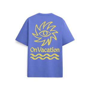 On Vacation Cruise T-shirt Blauw from UP TO DO GOOD